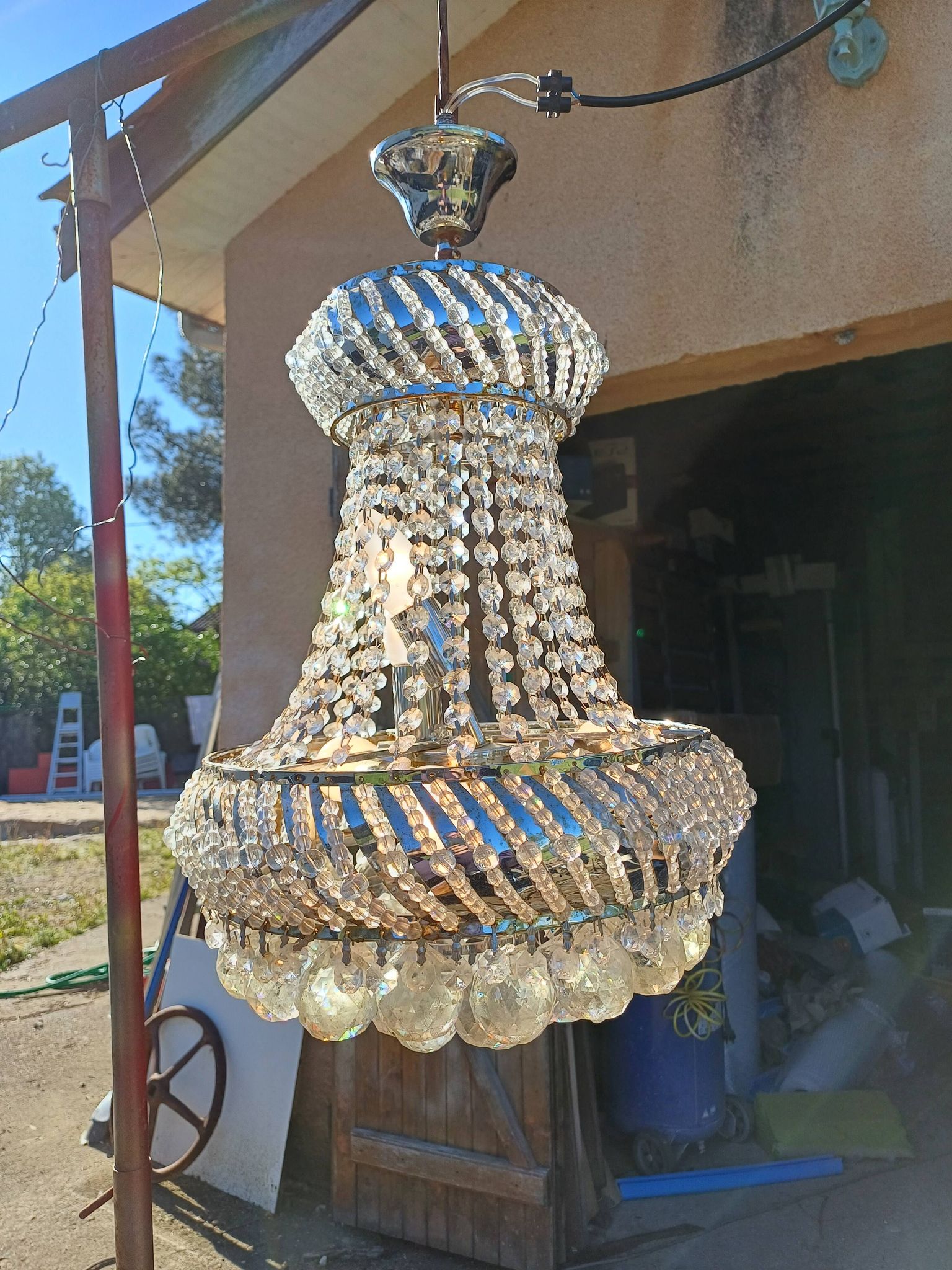 Vintage Chandelier from the 70s