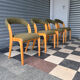 Set de 4 chaises gondoles Baumann