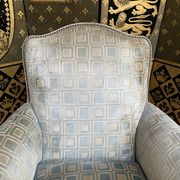 Fauteuil bergère de style Louis XV