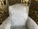 Louis XV style shepherdess armchair