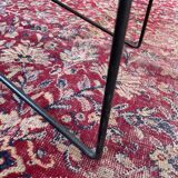 50s coffee table in metal and marble