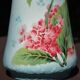 2 flowered vases St Amand early 20th century