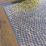 Roméo Rega Coffee Table, Pine Scales, Vintage 1970 Design