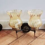 Four wall lights. 1950s