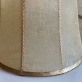 7 leather lampshades, 1960-1970