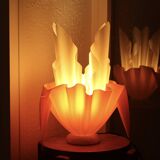 Georgia Jacob Crumpled Lamp, 1980s