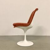 Eero Saarinen Side Chair upholstered 80s by Knoll