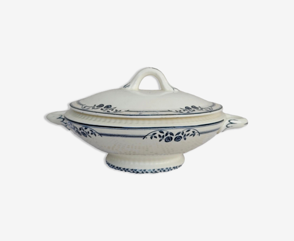 Légumier ou petite soupière salins modèle saussure a.b. terre de fer,