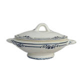Légumier ou petite soupière salins modèle saussure a.b. terre de fer,