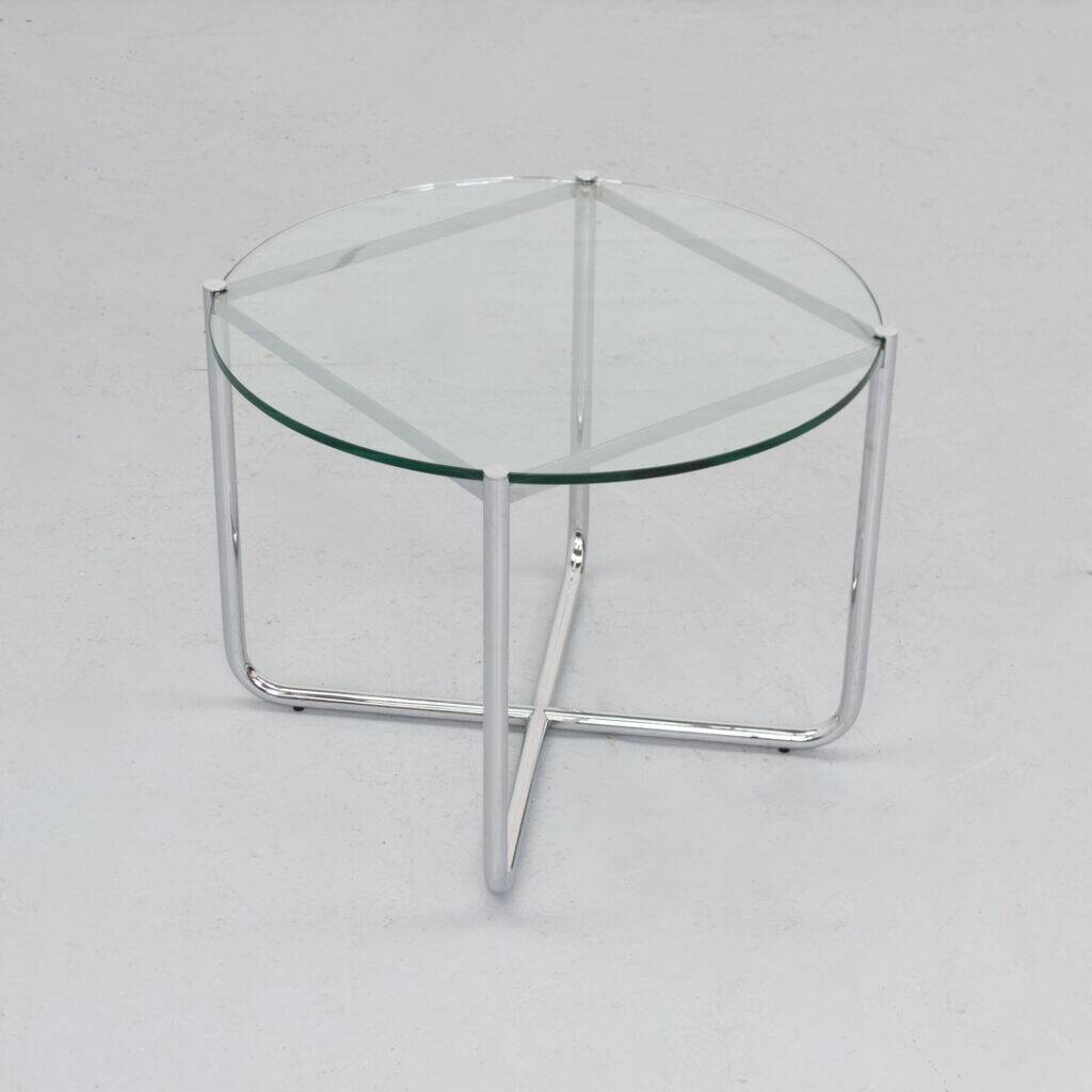 MR coffee table Mies van der Rohe for Knoll, 1980s