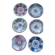 6 dessert plates English porcelain
