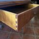 Solid cherry desk with sliding top