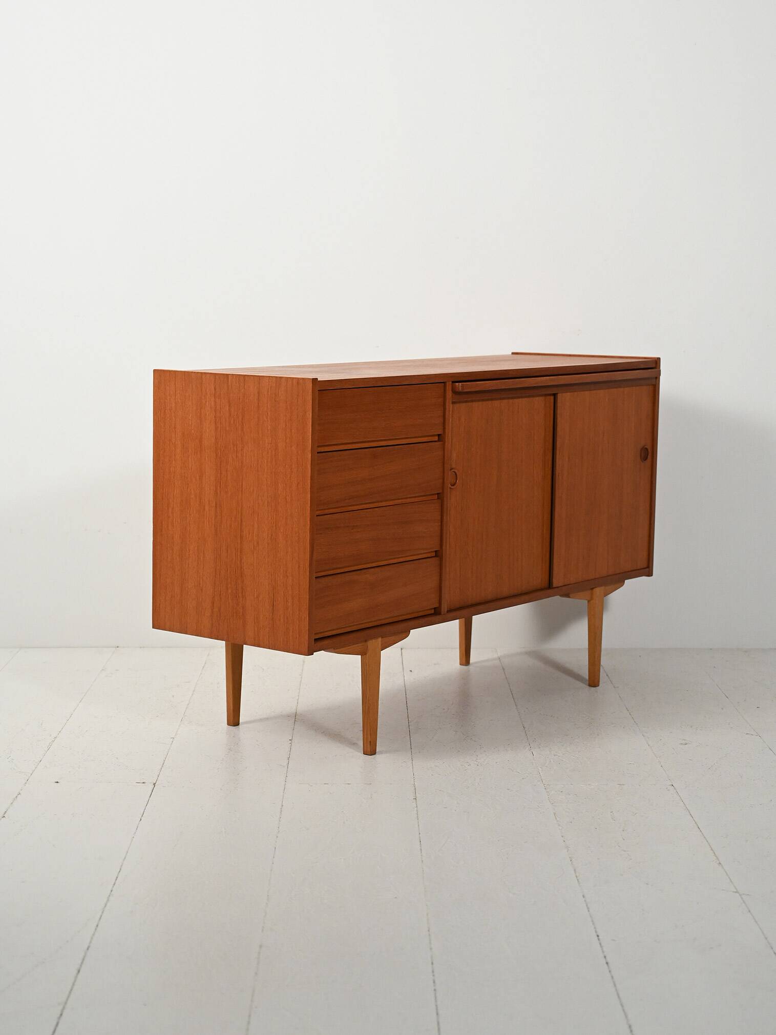 Sideboard Swedish 1960s with writing desk