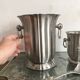 Champagne bucket set and stainless steel ice bucket Jean COUZON