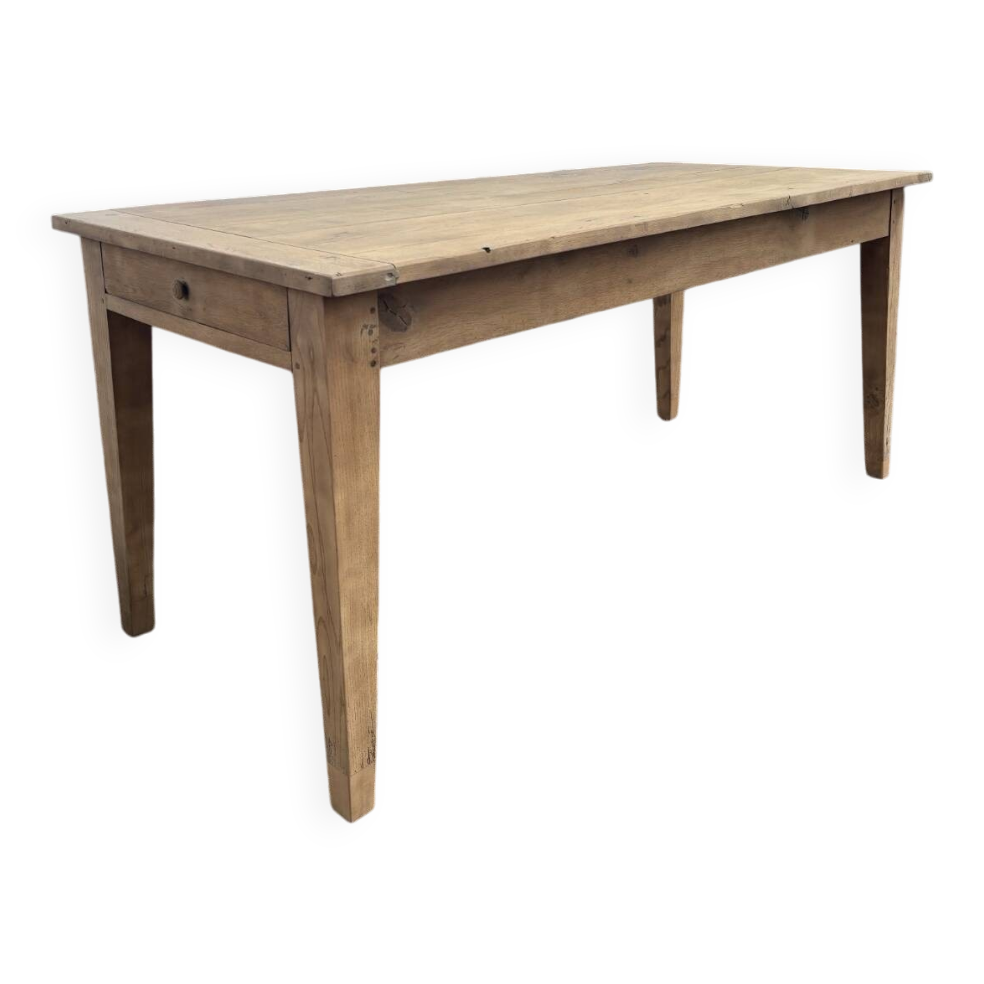 Solid oak farmhouse table