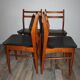 Lot 4 chaises scandinaves des années 60
