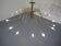 Large Italian brass chandelier, 1960s