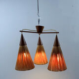 IB Fabiansen for Fog & Mørup, large ceiling lamp/pendant, 1960s, Denmark.