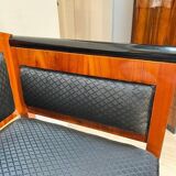 Biedermeier Sofa in Cherry Veneer and Horsehair, South Germany, 1830s