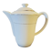 Coffee maker white porcelain gold border Snake porcelain