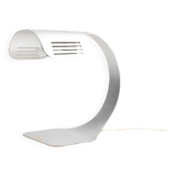 Colomba brushed aluminium table lamp by Walter & Moretti, 1970s