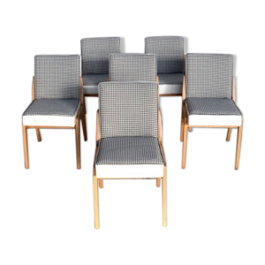 Lot de 6 chaises pied