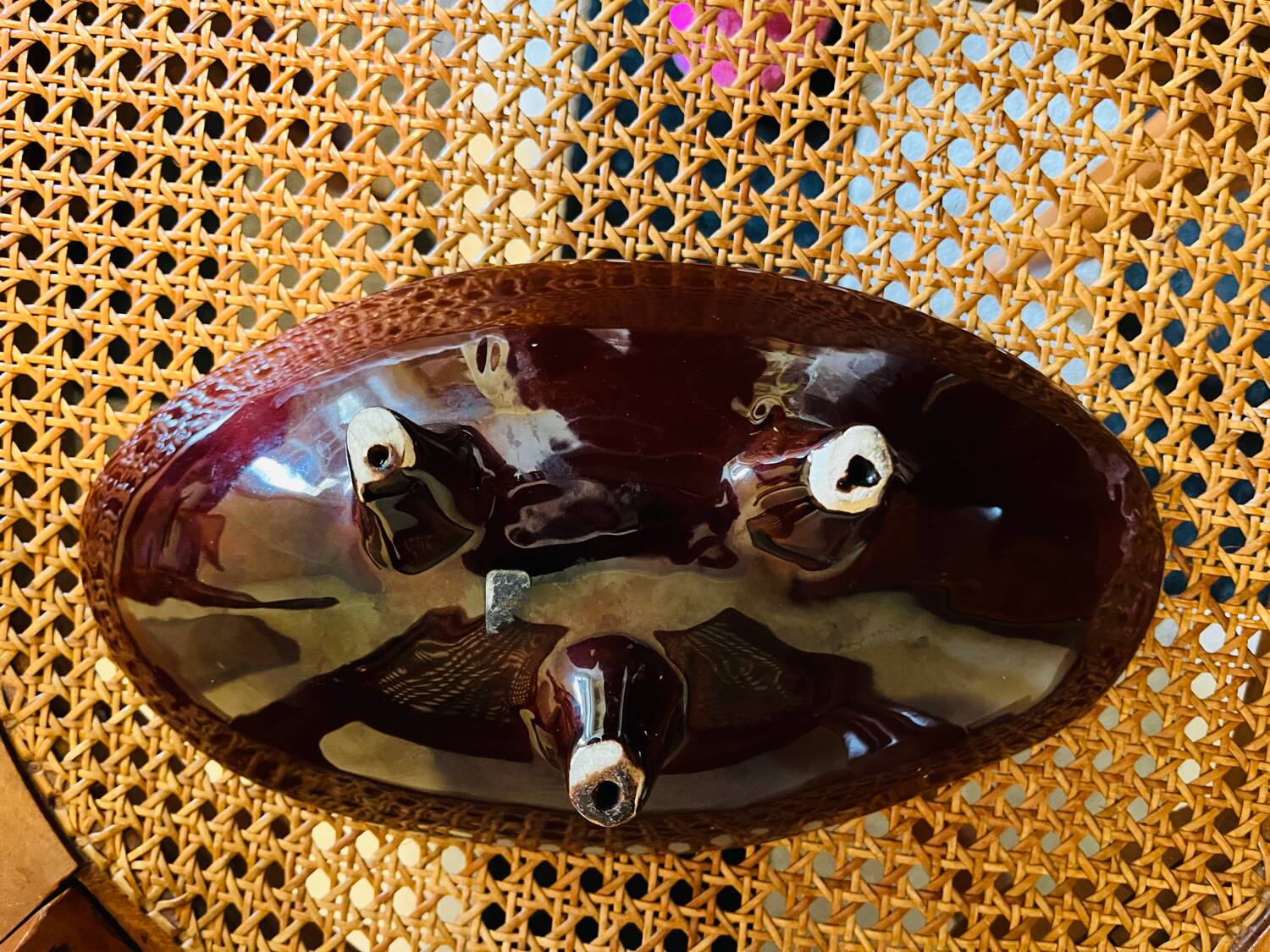 Vallauris style catchall tray