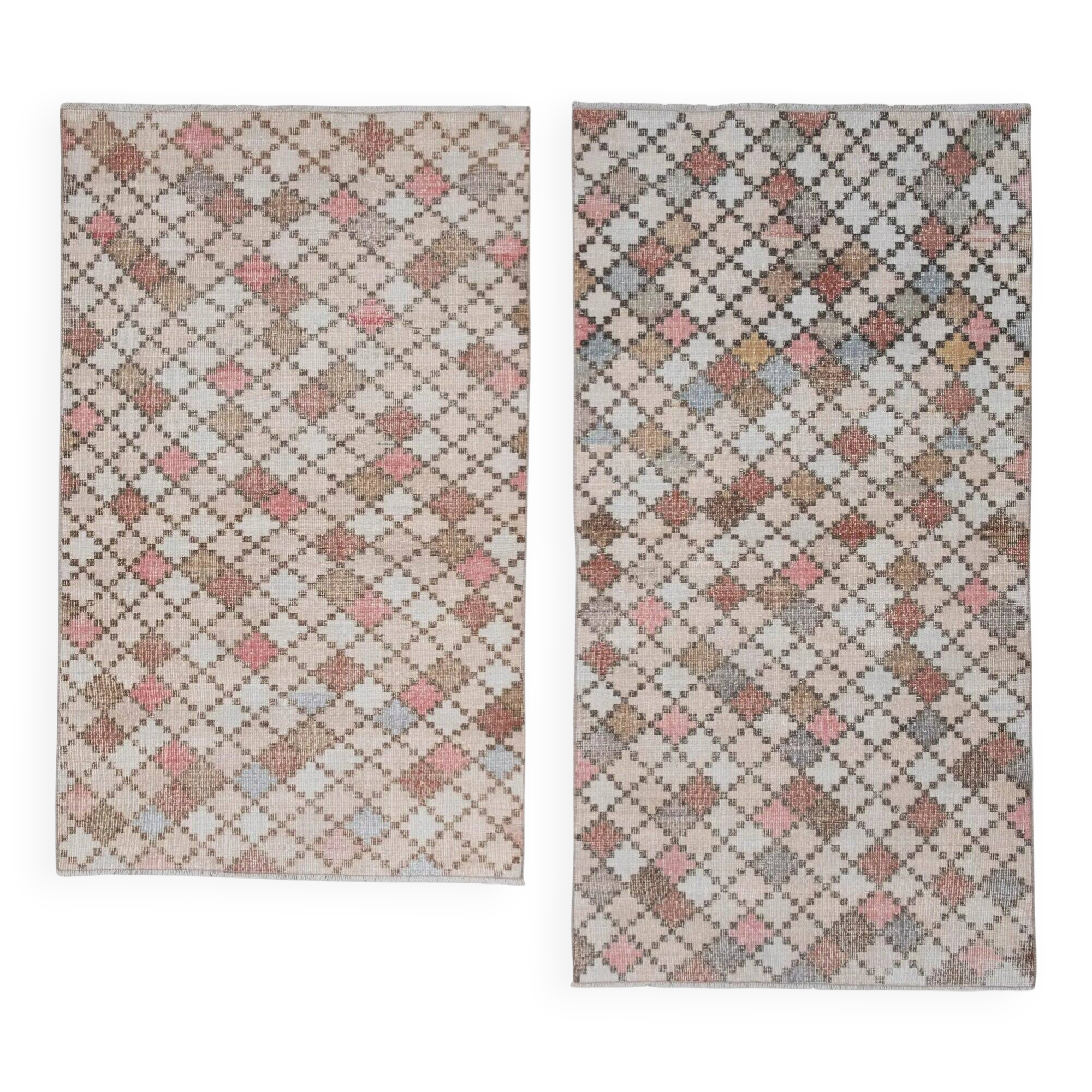 Vintage handmade Turkish rug 118x187 cm
