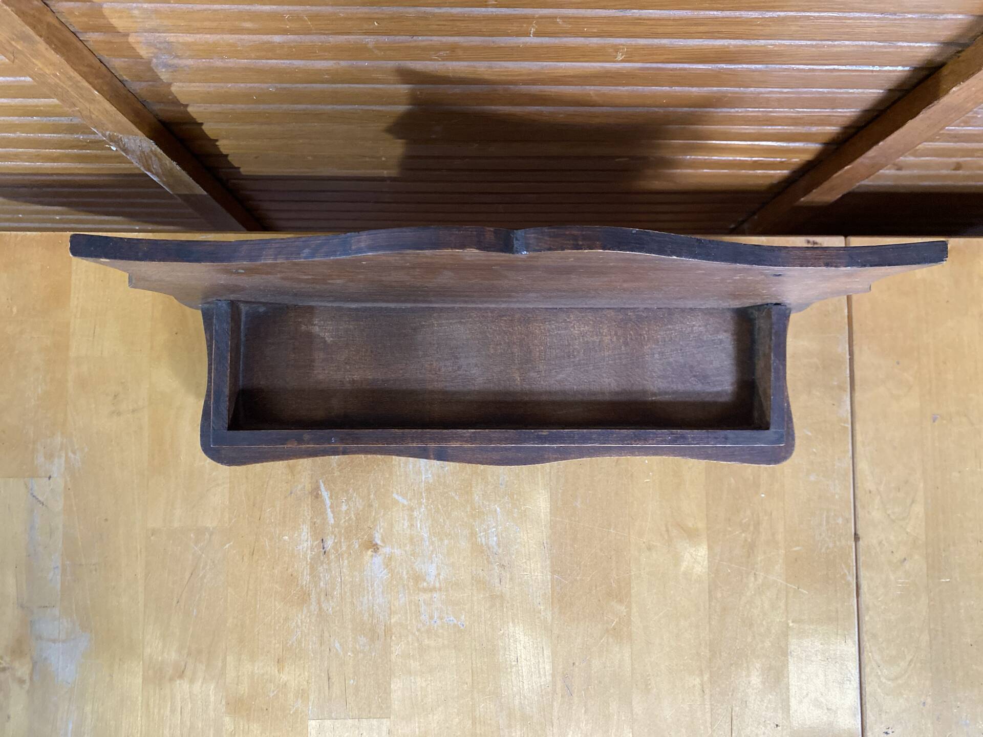 Etagère Ancienne Rangement Épices Bois Deco Cuisine Vintage #E521
