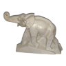 Éléphant céramique craquelée art-deco