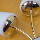 Vintage wall lamp 2 opaline lamp