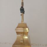 Lampe urne en laiton