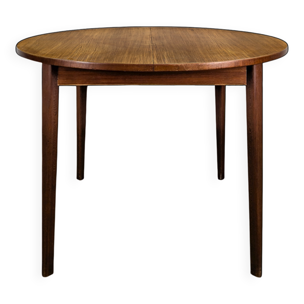 Table scandinave en teck avec allonge