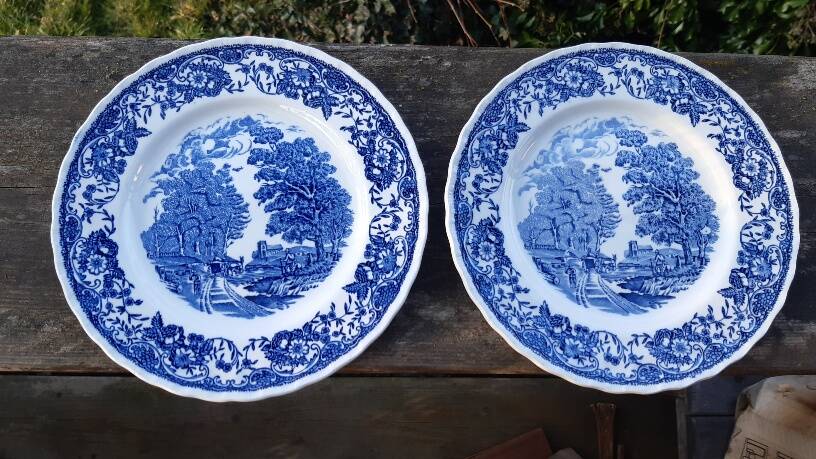 Set of 6 Royal Tudor dessert plates