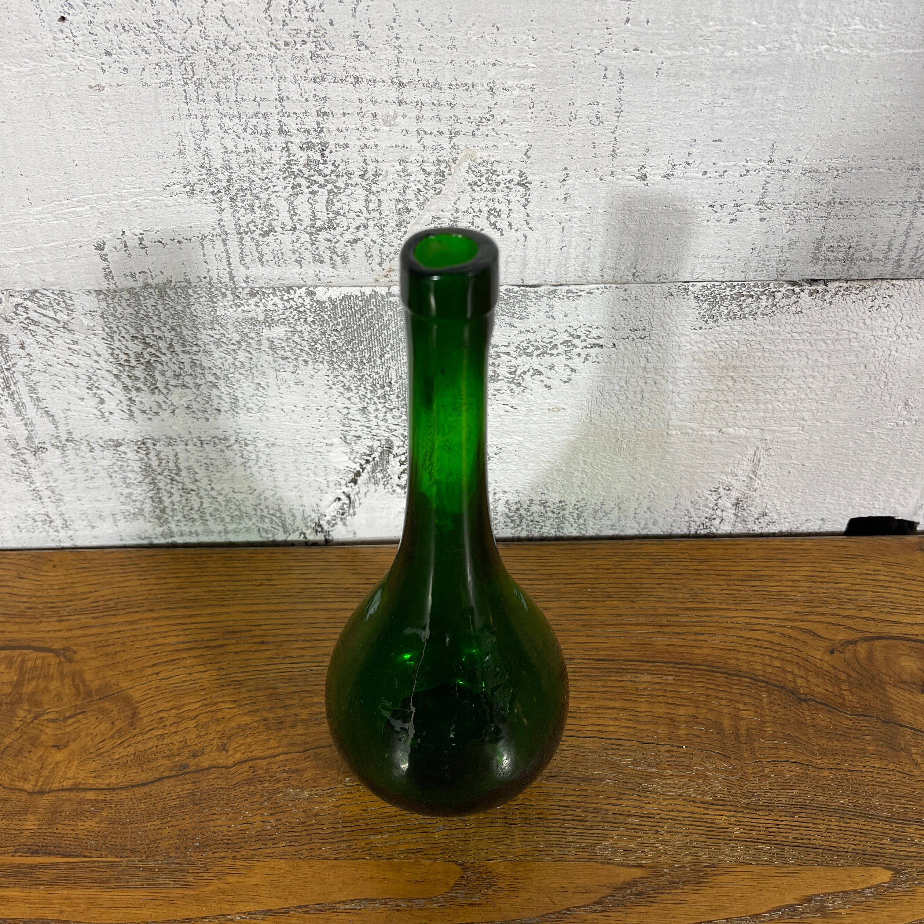 Green decorative bottle
