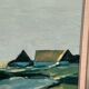 Swedish Oil on Canvas – “Farm by the Lake” by Bengt Hillgrund