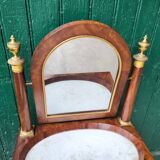 Small empire period psyche dressing table