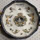 Melonnière en faïence fine polychrome de Gien décor Renaissance  italienne