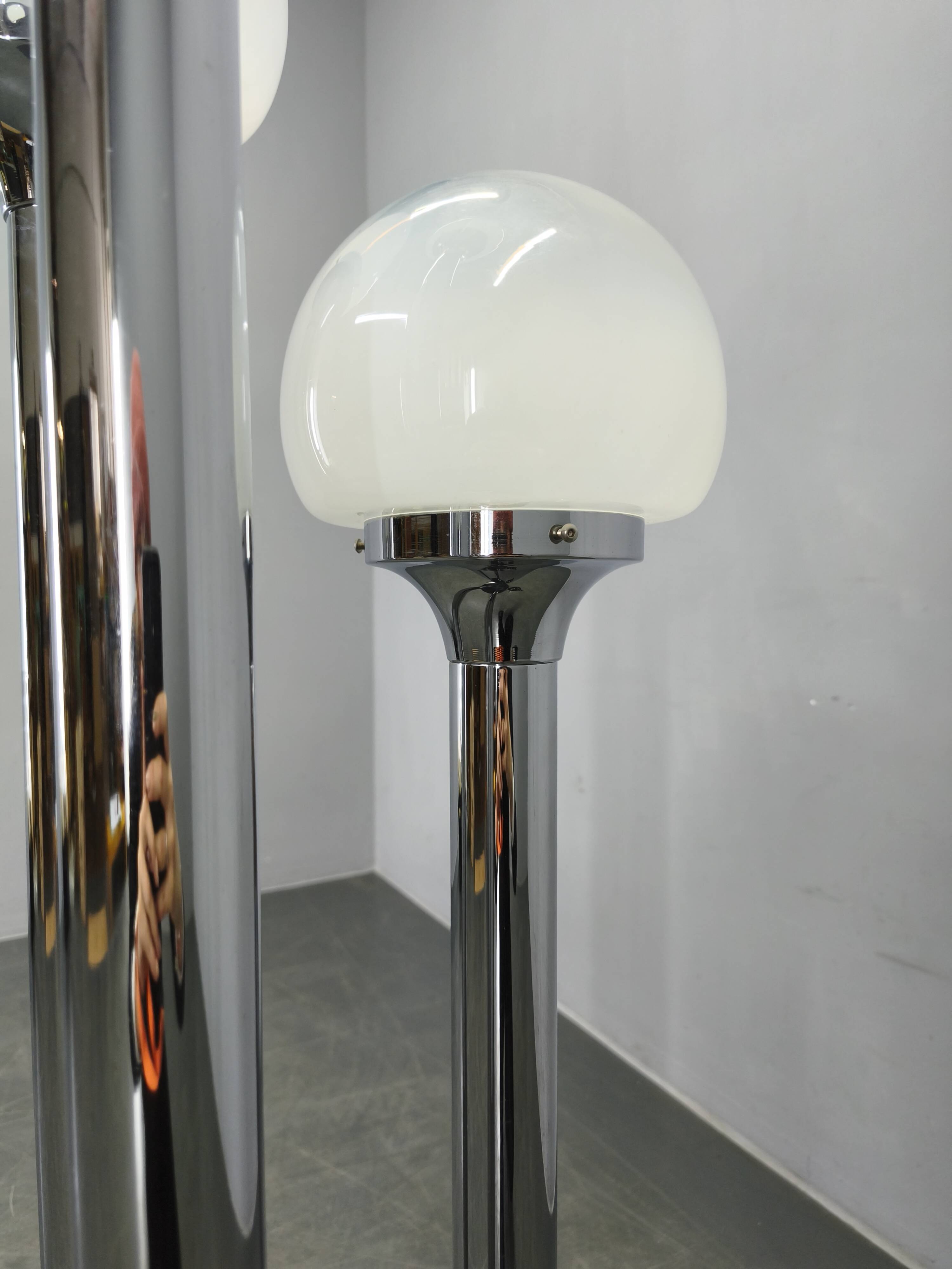 Carlo Nason Floor Lamp for Mazzega, Murano Glass, Italy 1970s
