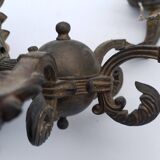 2 appliques en bronze
