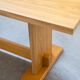 70s table with oak laminate top