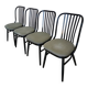 Vintage Bentwood Dining Chairs - Set of 4 Ligna Style - 1980s Yugoslavia