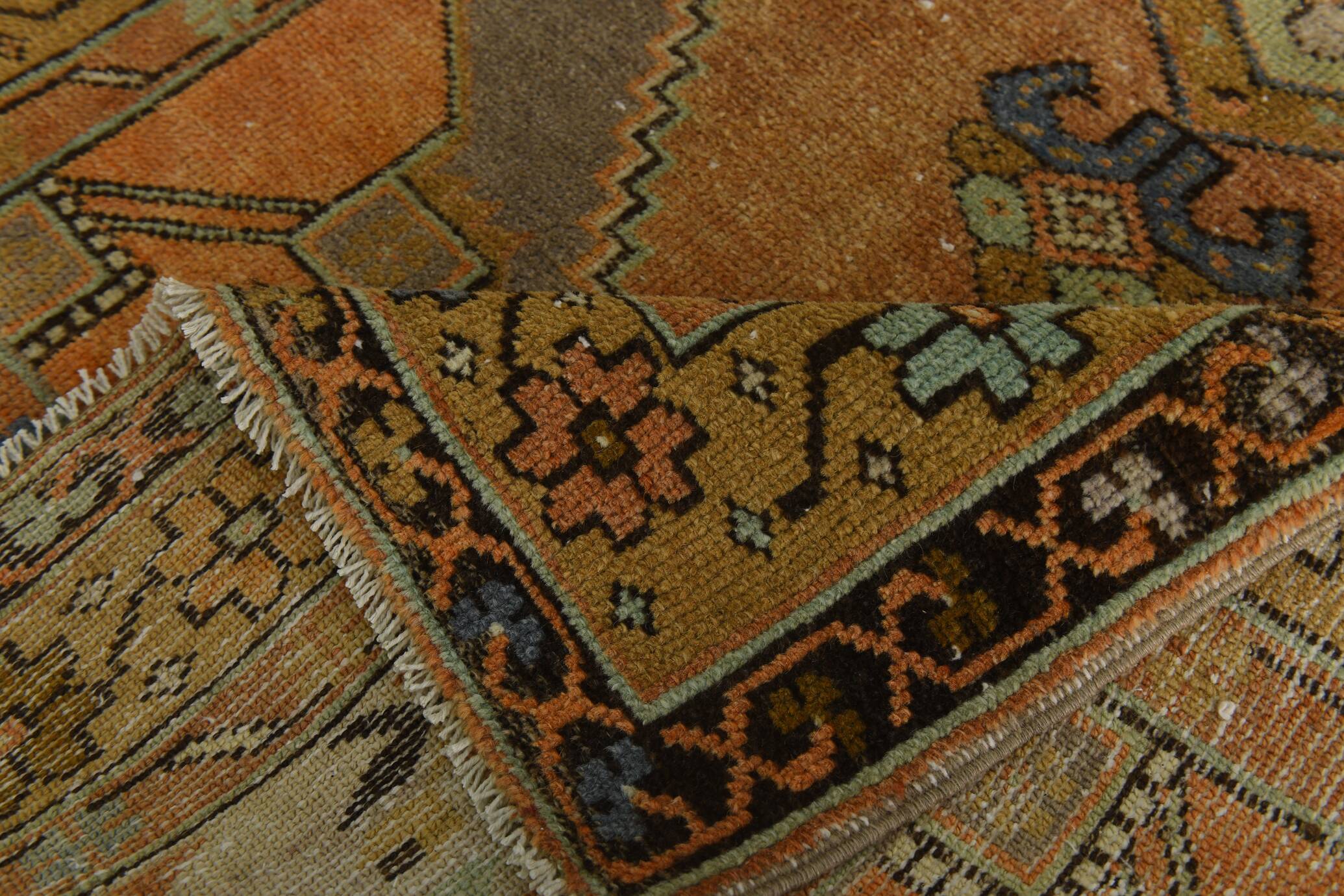 Tapis de couloir vintage long et large 3x9, 105x290 cm