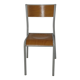 Vintage French School Chairs