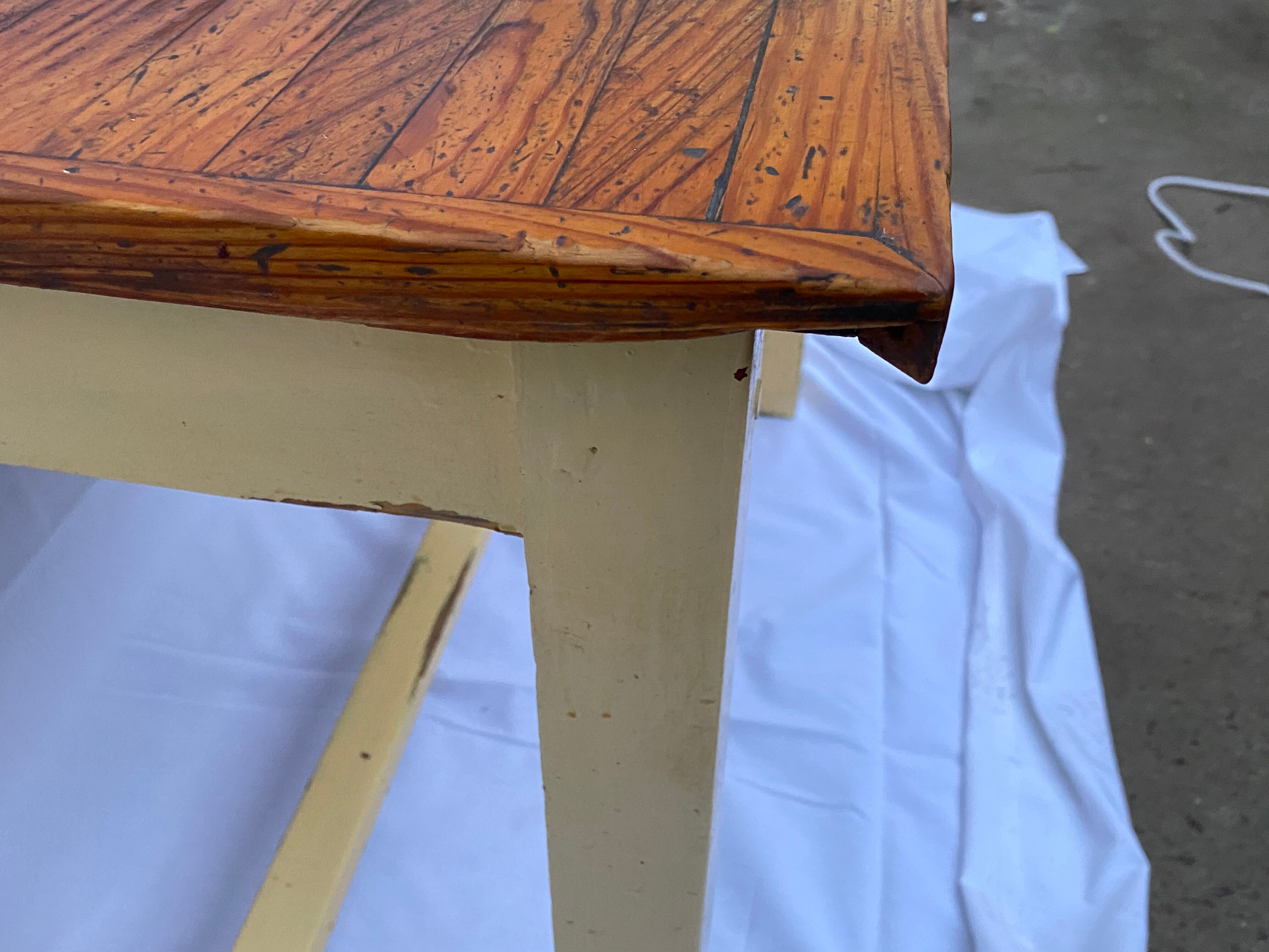 Vintage kitchen dining table