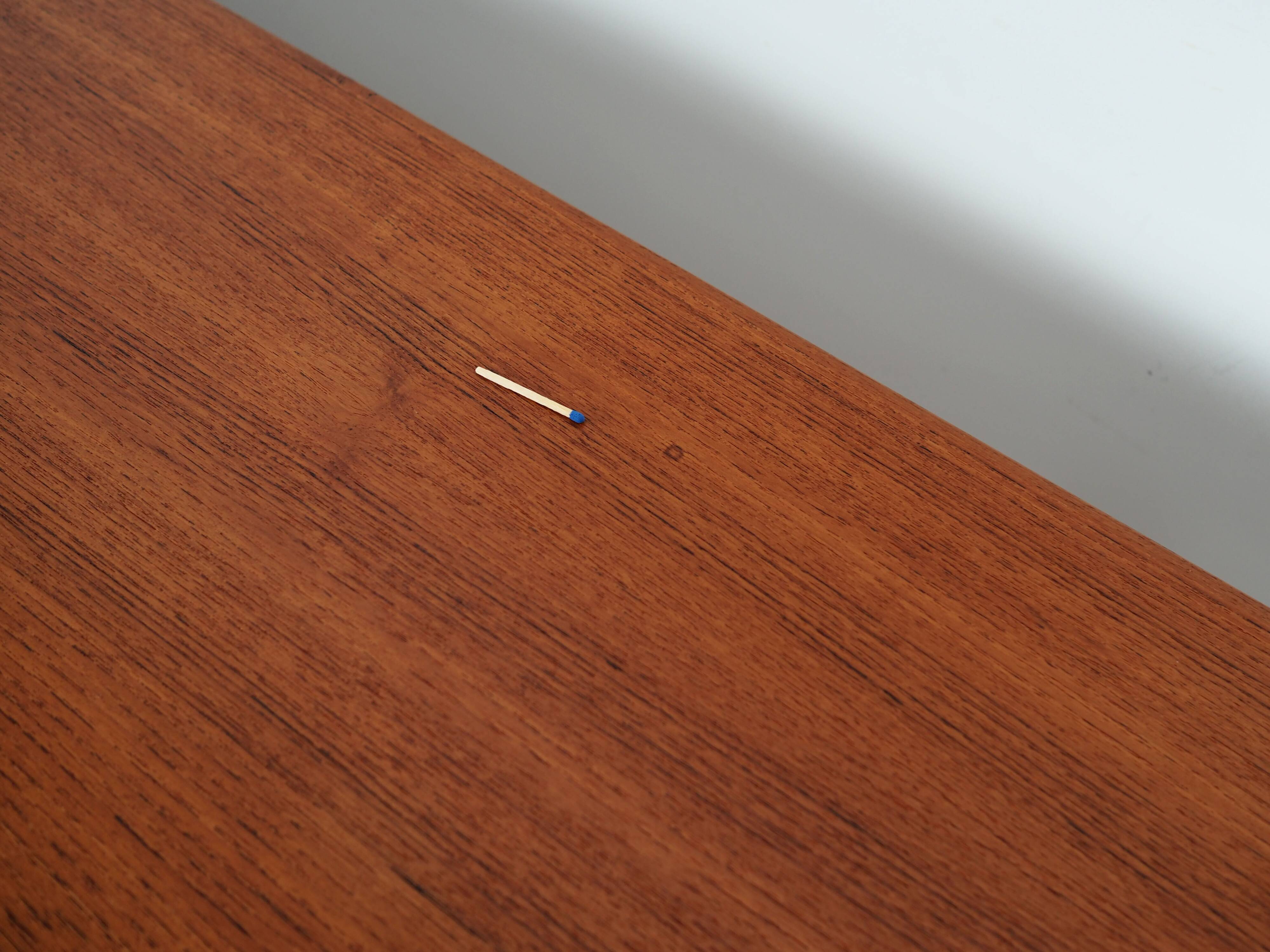 Teak table, Danish design, 1970s, production: Denmark