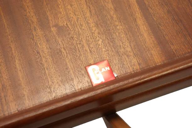 vintage G-Plan ronde eetkamertafel 'Burnstones'