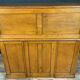 American center office blond oak box period 1900