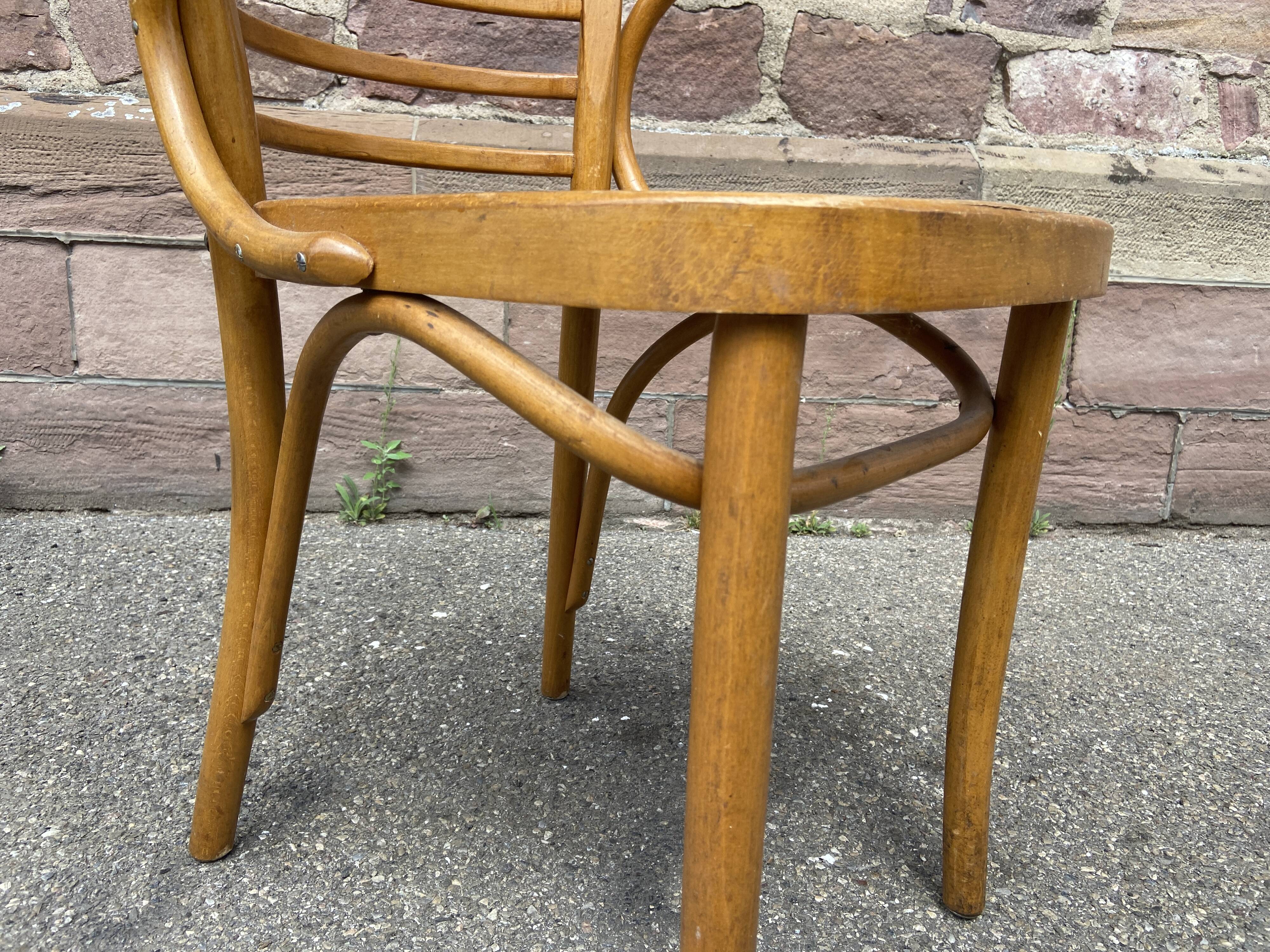 Office chair Curved wood Viennese type