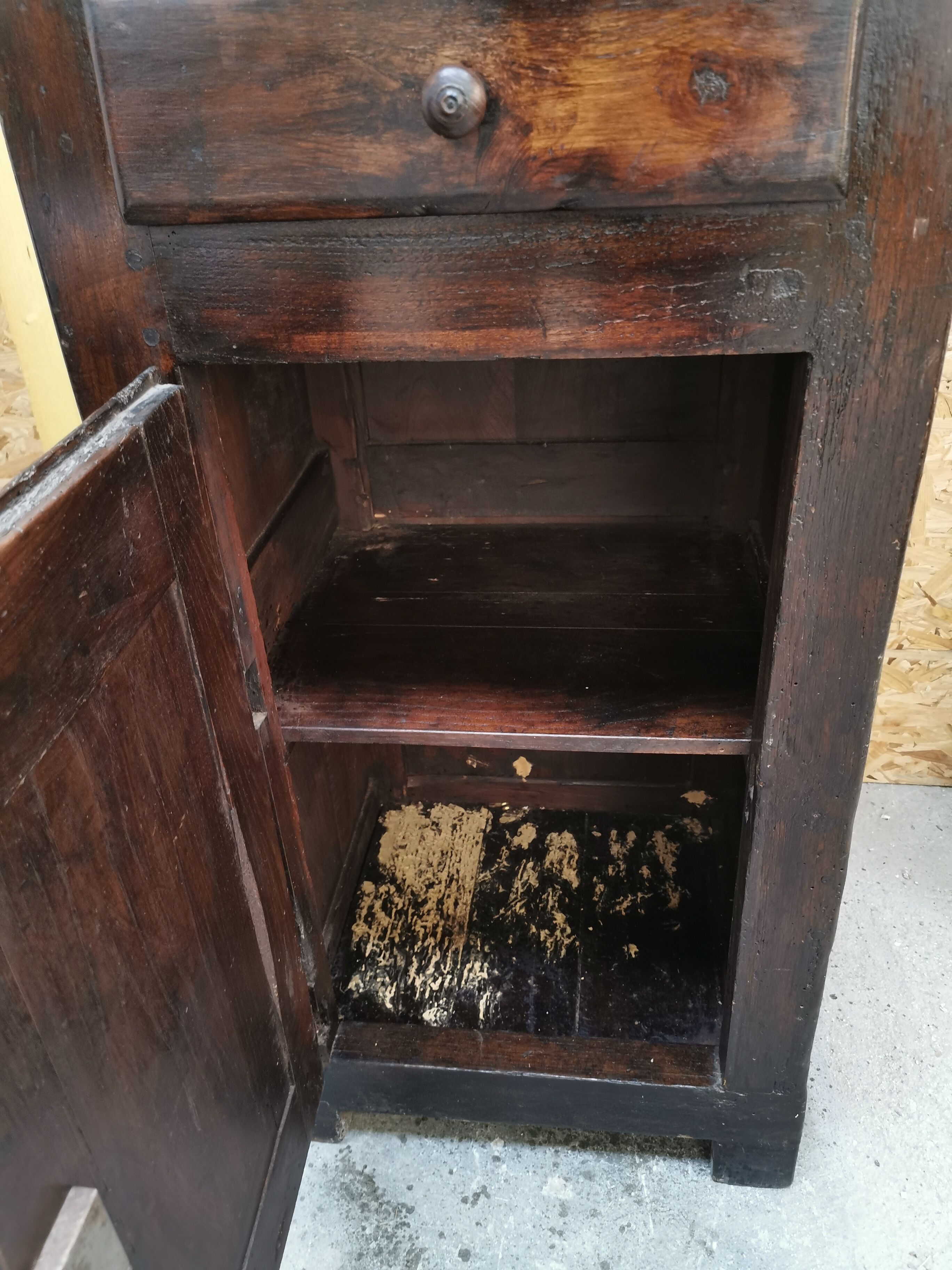 Buffet made of solid wood